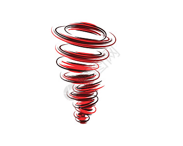 它制作图案龙卷风符号矢量灾难漏斗风暴速度热带危险螺旋艺术空气台风图片