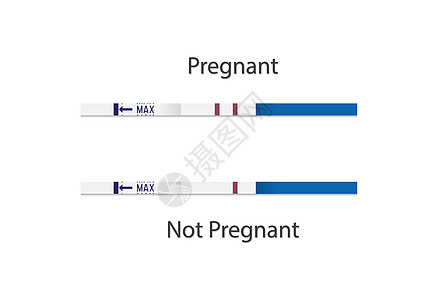 早孕试纸 消极和积极的选择 为孕妇设置 它制作图案矢量孩子母性母亲幸福女孩生活插图婴儿水平生育力图片