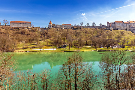 Burghausen 这是世界上最长的城堡 在奥地利和德国边境的宾馆图片