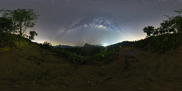 VR360度海中山上的银河-泰国攀牙府图片