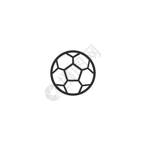 足球图标标志 vecto图片