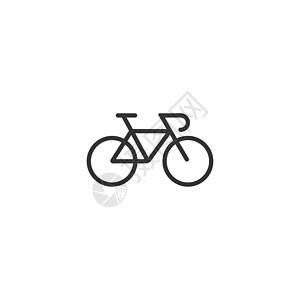 自行车图标标志 vecto图片