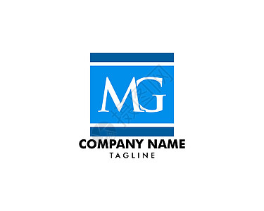 初始字母 MG 徽标模板设计刻字互联网字体技术插图标签公司艺术品牌网络图片