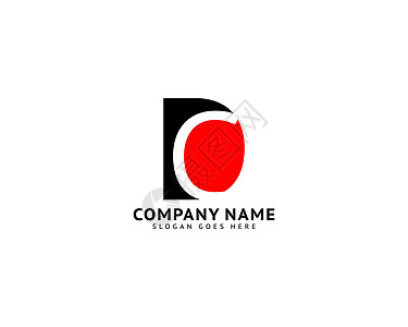初始字母 Dc 徽标设计模板直流电插图品牌公司字体咨询营销标识技术互联网图片