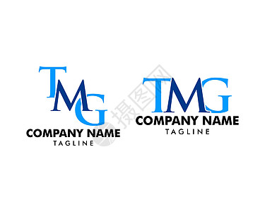 首字母 TMG 标志模板设计集图片