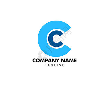 初始字母 CC 徽标模板设计身份插图营销咨询技术互联网艺术圆圈标识品牌背景图片