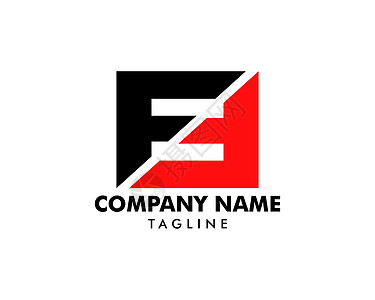 初始字母 FF 徽标模板设计创造力商业网络互联网首都技术黑色品牌营销公司图片