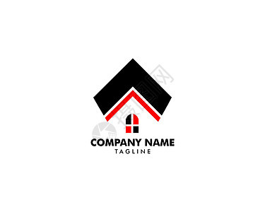 房地产建筑业标志设计标识公寓不动产网络住宅品牌身份插图办公室公司图片