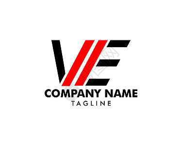 初始字母 VE 徽标模板设计营销艺术咨询身份首都商业电子品牌互联网奢华图片