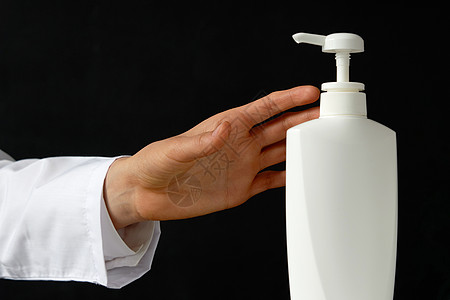 手用洗手剂和黑底的液肥皂安全预防防腐剂洗手液流感细菌病菌清洁剂塑料卫生图片