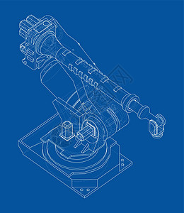 工业机械臂 韦克托管道技术工程自动化工具字法科学绘画机器机器人图片