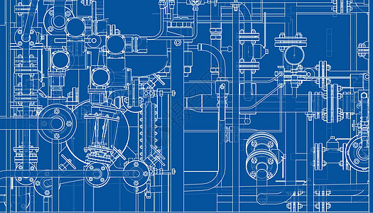 阀门等工业设备 韦克托资源金属工厂压力设施蓝图配件汽油海关植物图片