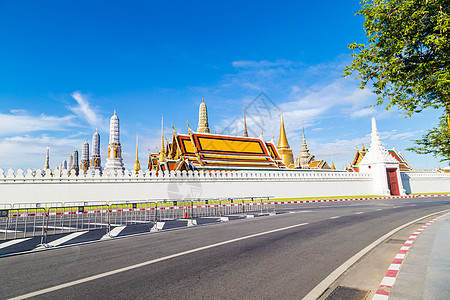 翡翠佛寺庙 泰国佛塔泰语天空首都宝塔城市文化日光景观娃娃图片