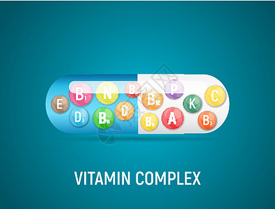 维生素和抗氧化复合物 它制作图案矢量信息养分圆圈橙子化学品药店健康科学插图饮食图片