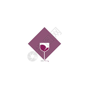 葡萄酒图标标志设计 vecto玫瑰午餐葡萄园酒精瓶子酒吧饮料餐厅庆典团体图片