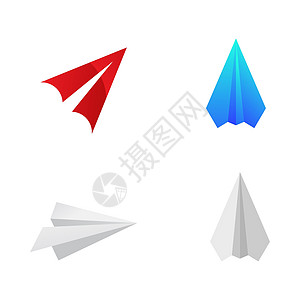 纸飞机矢量图标设计它制作图案折纸电子邮件手绘天空工艺游戏航空航空公司运输自由图片