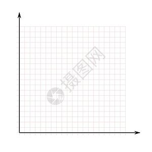 网格纸 数学图 具有 x 轴和 y 轴的笛卡尔坐标系 带有彩色线条的方形背景 学校教育的几何图案 透明背景上的内衬空白笔记纸办公图片