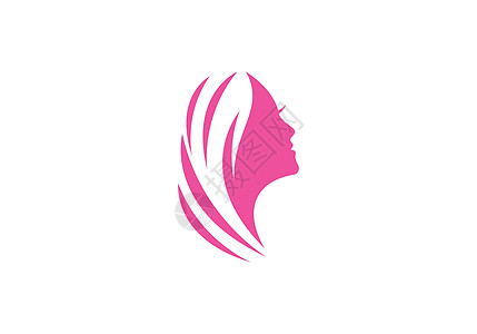 妇女的脸 silhouett女孩沙龙插图温泉头发商业皮肤女性女士化妆品图片