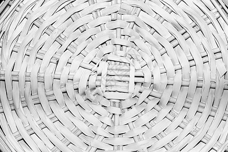 白色木柳条篮子碎片纹理墙纸编织柳条稻草艺术制品手工业竹子木头宏观图片