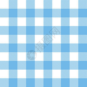 蓝色和白色苏格兰纺织无缝图案 织物质地检查格子呢格子 的抽象几何背景 单色图形重复设计 现代方形饰品手帕戏服毯子打印装饰品英语墙图片