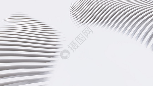 抽象的曲线形状 白色圆形背景技术创造力商业插图海浪房子流动公司办公室房间图片