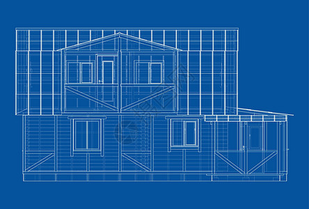 私人住宅 韦克托工程公寓技术办公室项目窗户住房插图艺术字法图片