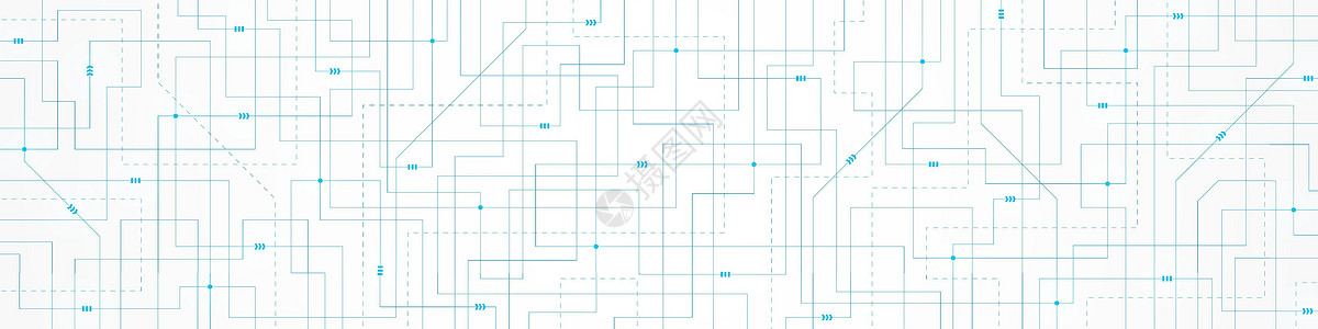 抽象技术背景蓝色电路板图案微芯片电源线力量互联网工程插图母板电子一体化处理器半导体木板图片