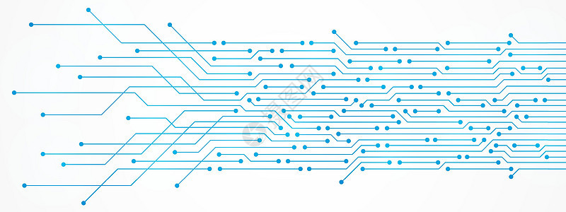 抽象技术背景蓝色电路板图案微芯片电源线科学电子活力工程处理器电路进步木板电脑电气图片