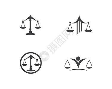 法律标志 vecto公司陪审团创造力柱子办公室律师商业法官插图平衡图片