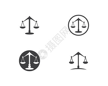 法律标志 vecto柱子陪审团插图办公室创造力平衡徽章身份公司法官背景图片