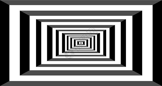 黑白催眠背景风格纺织品魔法复古创造力同心马赛克曲线素描漩涡图片