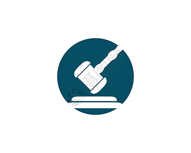 法锤标志模板插图办公室律师陪审团平衡锤子商业标识柱子创造力图片