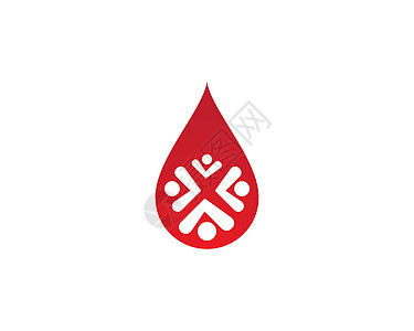 血液标志图标 vecto实验室捐赠者插图健康药品徽标输血网络红色医疗背景图片
