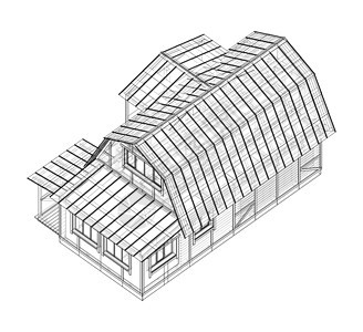 私人住宅 韦克托住房项目建筑学建造房子草图技术工程建筑蓝图图片