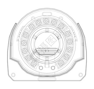 CT 扫描仪 MRI 机器 韦克托医生诊断身体考试科学核磁共振病人医院实验室电子产品图片