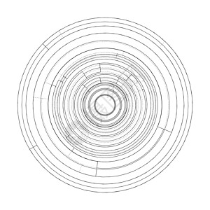 同心辐射圆 韦克托插图漩涡墙纸几何学螺旋圆形圆圈艺术运动等距图片