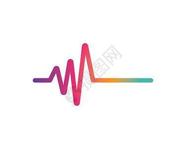 声波插画脉冲科学均衡器歌曲艺术音乐嗓音玩家波形技术背景图片