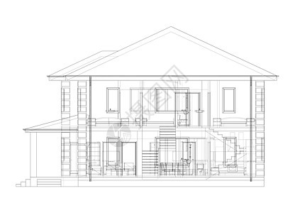 住宅建筑技术图纸 韦克托公寓工作住房工程师建筑师建造草图蓝图建筑学财产图片