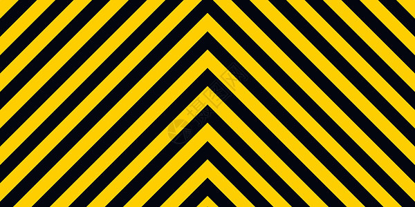 警告条纹矩形背景不同方向对角线上的黄色和黑色条纹警告要小心-负载矢量符号模板大小的潜在危险图片