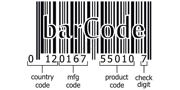 条形码解码数字代码图片