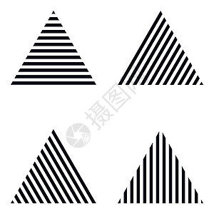 三角条纹图片