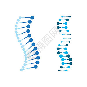 医学 DNA 矢量图标设计它制作图案基因微生物学基因组生物学实验染色体细胞生物化学药店图片