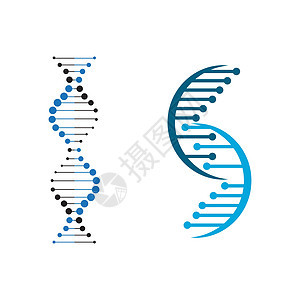 医学 DNA 矢量图标设计它制作图案救护车化学品实验药店生物学化学基因组代码螺旋微生物学图片