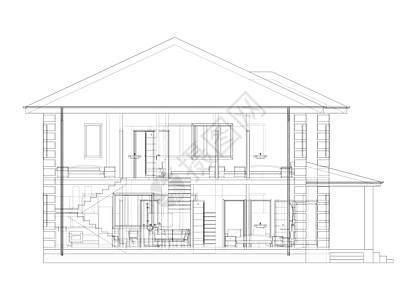 住宅建筑技术图纸 韦克托工作建筑师蓝图绘画公寓文书工程师原理图项目草图图片