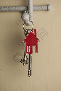 挂在墙上钥匙的密钥持有人房子团体风格白色持有者组织衣架家庭入口房地产图片