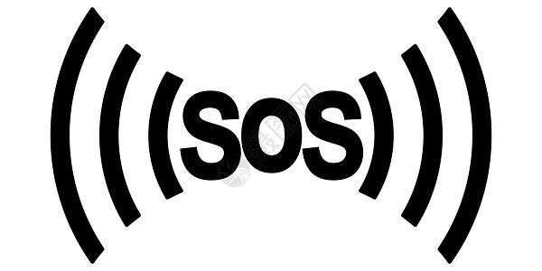 SOS 图标国际遇险信号矢量符号遇险和请求帮助 SOS 免于死亡电话圆圈情况救护车戒指解决方案救生员互联网安全警告图片