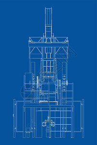 石油开采的工业设备 韦克托气体抽油机汽油油田管道化石力量钻孔勘探工程图片