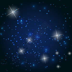 星空矢量图背景想像力速度绘画天空时间海浪火焰彗星星星蓝色图片