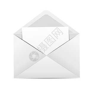 白色信封图标矢量图插图电子邮件界面文档绘画网络技术互联网艺术收件箱图片