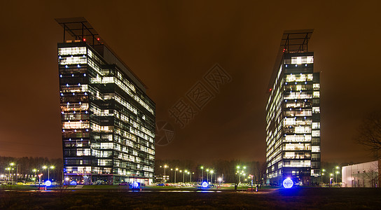 外部商业办公大楼     夜景窗户天空街道市中心蓝色景观玻璃旅行场景工作图片